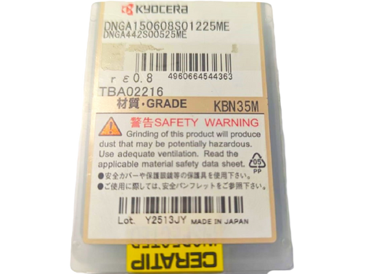 Kyocera CBN-Schneidplatte DNGA150608S01225ME, Sorte KBN35M