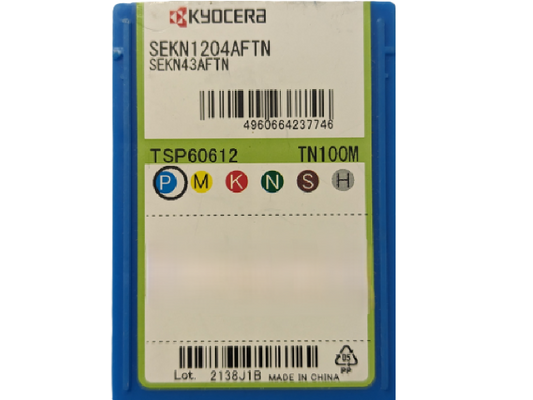 Kyocera Cermet-WSP SEKN1204AFTN, Sorte TN100M