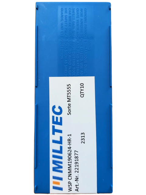 MILLTEC WSP CNMM190624-HR-1, Sorte MT5555