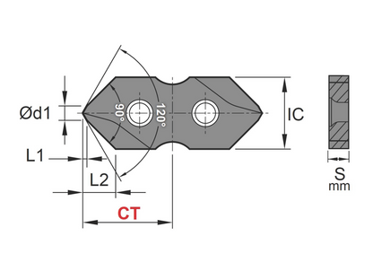 Nine9 - ACE Anbohrer WSP IC06 - 90°