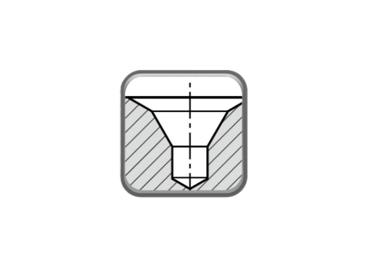 Nine9 - I-Center WSP IC08, DIN332 Form A+B